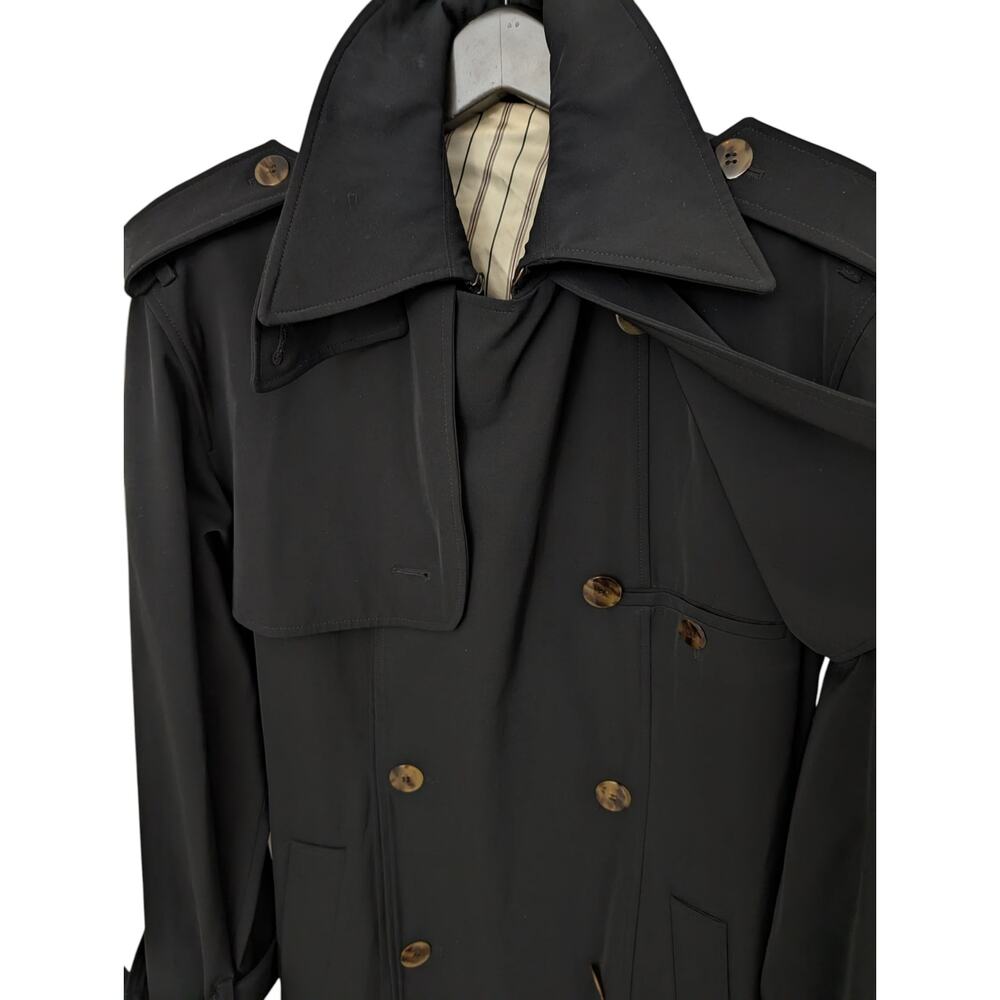 Jean Paul Gaultier Archival Wool Blend Trench Coat Winter 1986 1987 Reedition - Picture 10 of 16